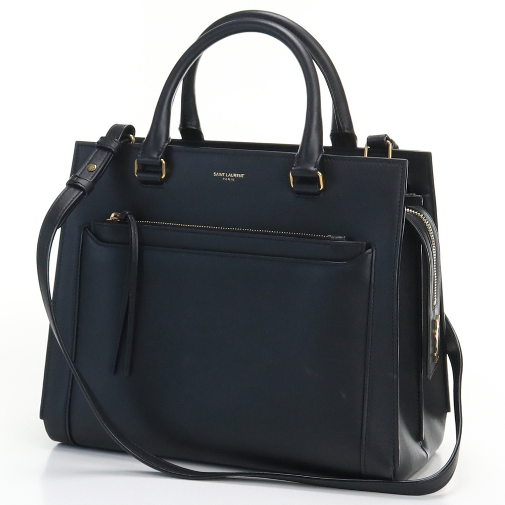 Saint Laurent Eastside Shoulder Handbag Leather Black